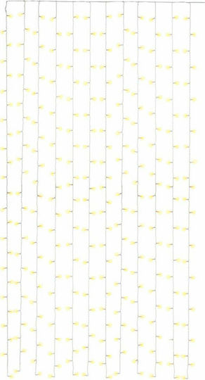 300 Lichter LED 4.1m. x 250cm Weiße USB Typ Vorhang 1Stück 300 Lichter LED 4.1m. x 250cm Weiße USB Typ Vorhang 1Stück