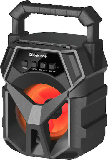 Defender G98 Ηχείο Bluetooth 5W με Ραδιόφωνο και Διάρκεια Μπαταρίας έως 4 ώρες Μαύρο