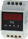 Frequenzmesser Elektrische Messgeräte Schiene Monofasisch 01.034.0153