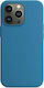 Cti Liquid Umschlag Rückseite Silikon Blau (iPhone 13 Pro Max)