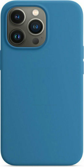 Cti Liquid Umschlag Rückseite Silikon Blau (iPhone 13 Pro Max)