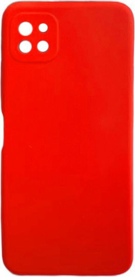 Cti Liquid Umschlag Rückseite Silikon Rot (Galaxy A22 5G)