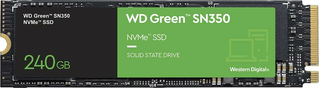 WESTERN DIGITAL - Green SN350 - Disque SSD Interne - 1 To - M.2 -  WDS100T3G0C sur marjanemall aux meilleurs prix au Maroc