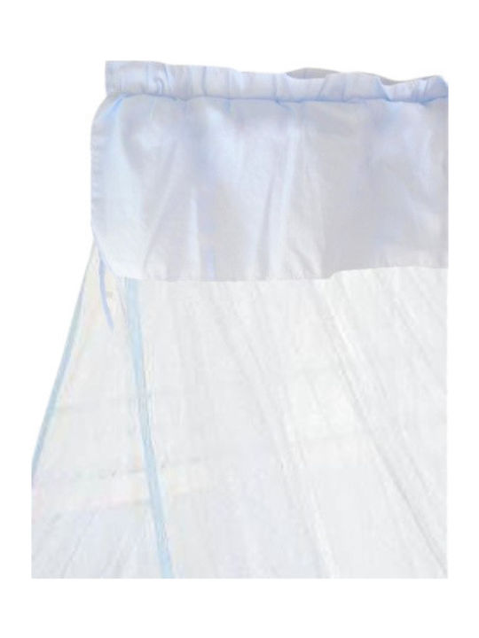 Natalino Bebelino Tulle Baby Crib Mosquito Net 520x180cm Light Blue