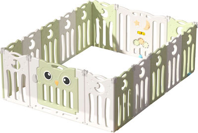 Bike Toys Fence Owl 143x179x63cm Green