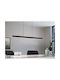Eglo Simolaris Z Pendant Light Black Rail 122x5.5x110cm