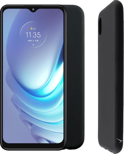Volte-Tel Back Cover Silicon Negru (Moto G50)