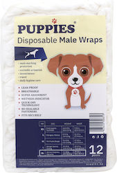 Puppies Pantaloni de scutec Mediu 12 bucăți