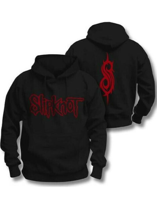 Logo Kapuzenpulli Slipknot Schwarz SKHD01MB