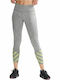 Women's Cropped Training Legging Gray