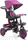 Byox Convertible Kids Tricycle with Parental Handle for 12 Months Purple