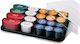 Modiano Set 200 Numbered Poker Chips