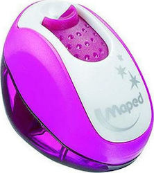 Maped Clean 030111 Plastic Pencil Sharpener Pink