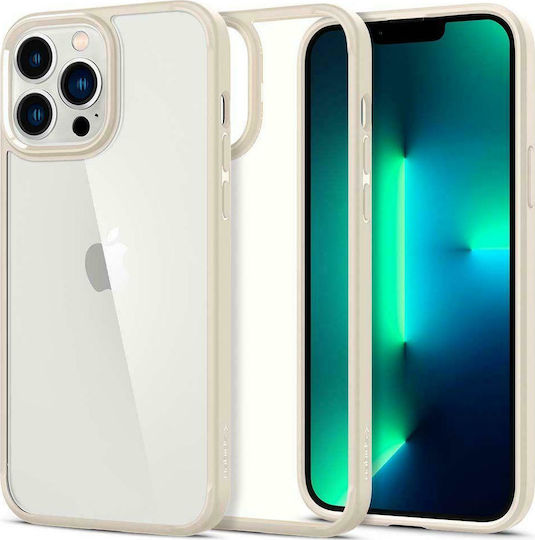 Spigen Ultra Hybrid Back Cover Πλαστικό 2mm Sand Beige (iPhone 13 Pro Max)