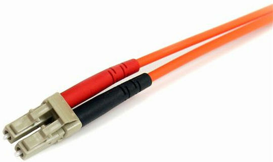 StarTech Καλώδιο Οπτικής Ίνας LC-ST 2m Πορτοκαλί