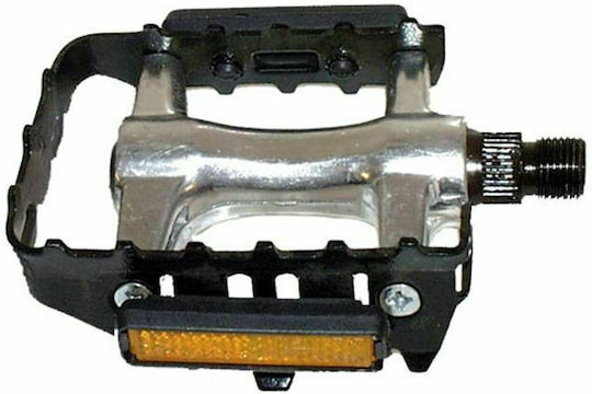 M-Wave Steady-A Flat Bicycle Pedals Black