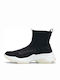 Kendall + Kylie Garin Chunky Ankle Boots with Socks Black KKW.0W1.080.044