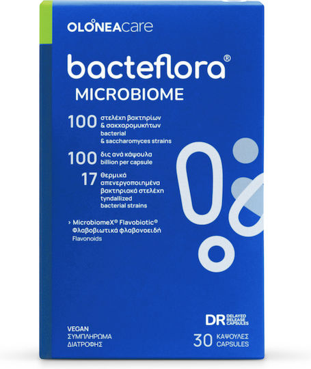 Olonea Bacteflora Microbiome Probiotice 30 capsule veget