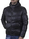Ice Tech Men's Winter Puffer Jacket Black