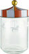 Alessi Vase General Use with Lid Glass Transparent 1000ml