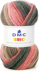 DMC Brio Μεικτό Ροζ Μπεζ 404 345m 100gr