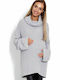 PeeKaBoo 70012C Maternity Sweater Gray