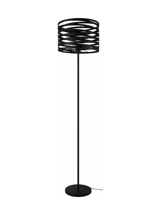 Eglo Cremella Floor Lamp H151xW37cm. with Socket for Bulb E27 Black