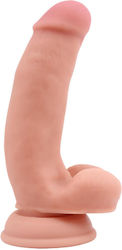Chisa Novelties Reines Natürliches Pornografisches Flüssigsilikon Dual-Density Realistischer Dildo Fleisch 18cm CN-221795777