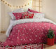 Nef-Nef Homeware Sheet Sets Single 160x260cm. Astria Red 3pcs