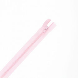 Zipper Nylon Plastic Zipper No 3 Fabric 511 Pink Open 20 points