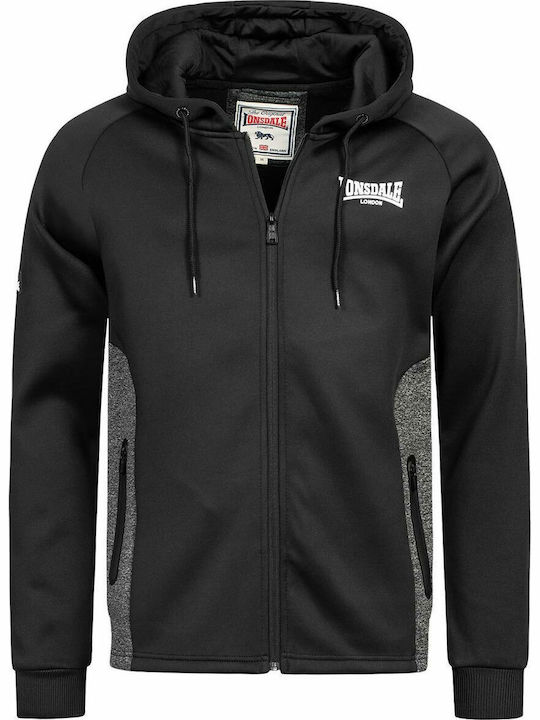 Saltash Sweatshirt Für Herren Mit Kapuze Schwarz