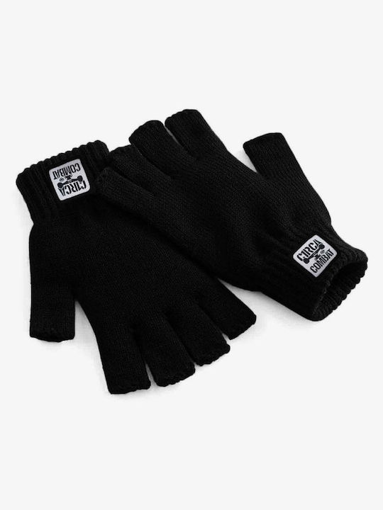 Circa Combat Homeless MG001 Μαύρα Ανδρικά Γάντια με Κομμένα Δάχτυλα
