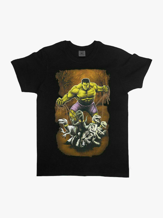 T-shirt Hulk Black