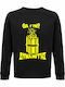 Sweatshirt Unisex, Organic " I will become a Dynamite ", Black