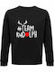 Sweatshirt Unisex, Organic " Team Rudolf, Christmas " Black