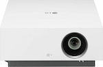LG CineBeam HU810PW Проектор 4K Ultra HD Лампа Лазер с Вградени Високоговорители Бял