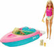 Barbie Doll and Boatplay Set Set pentru 3++ Ani