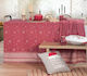 Nef-Nef Homeware Christmas Tablecloth Fabric Red L140xW140cm.