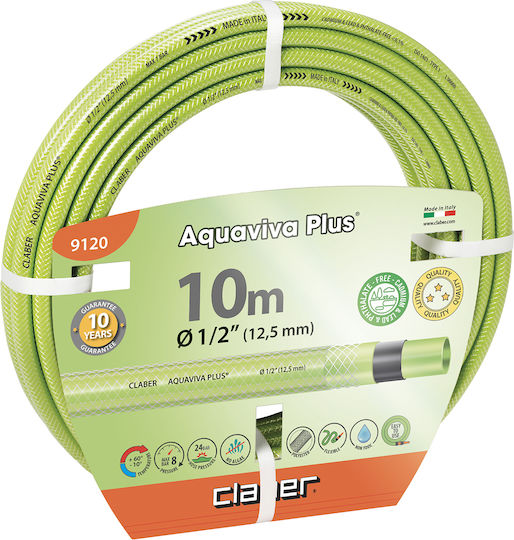 Claber Hose Watering Aquaviva Plus 1/2" 10m