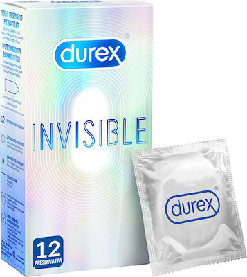 Durex Prezervative Invisible Extra Thin 12buc