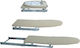 Μαρμούρης Ironing Board for Steam Iron Foldable 96x27cm