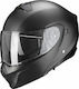 Scorpion Exo 930 Mat Pearl Black Motorradhelm Aufklappbar