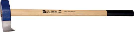 Lux Tools Comfort Τσεκούρι Τεμαχισμού Μήκους 90cm και Βάρους 3kg με Ξύλινη Λαβή