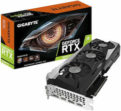 Gigabyte GeForce RTX 3070 Ti 8GB GDDR6X OC LHR (Rev 1.0) Κάρτα Γραφικών PCI-E x16 4.0 με 2 HDMI και 2 DisplayPort