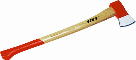 Stihl ΑΧ 28 CS Τσεκούρι Σχισίματος Βάρους 2.8kg με Ξύλινη Λαβή
