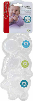 Infantino Teething Ring with Gel made of Silicone for 0 m+ 3pcs