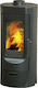 Plamen Tara Cast Iron Wood Stove 6kW Black