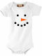 Baby Bottom " Snoawman ", White