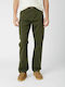 Casey Hose Cargo Elastisch in Normaler Passform Militare Green