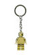 Lego Keychain Minifigure Gold